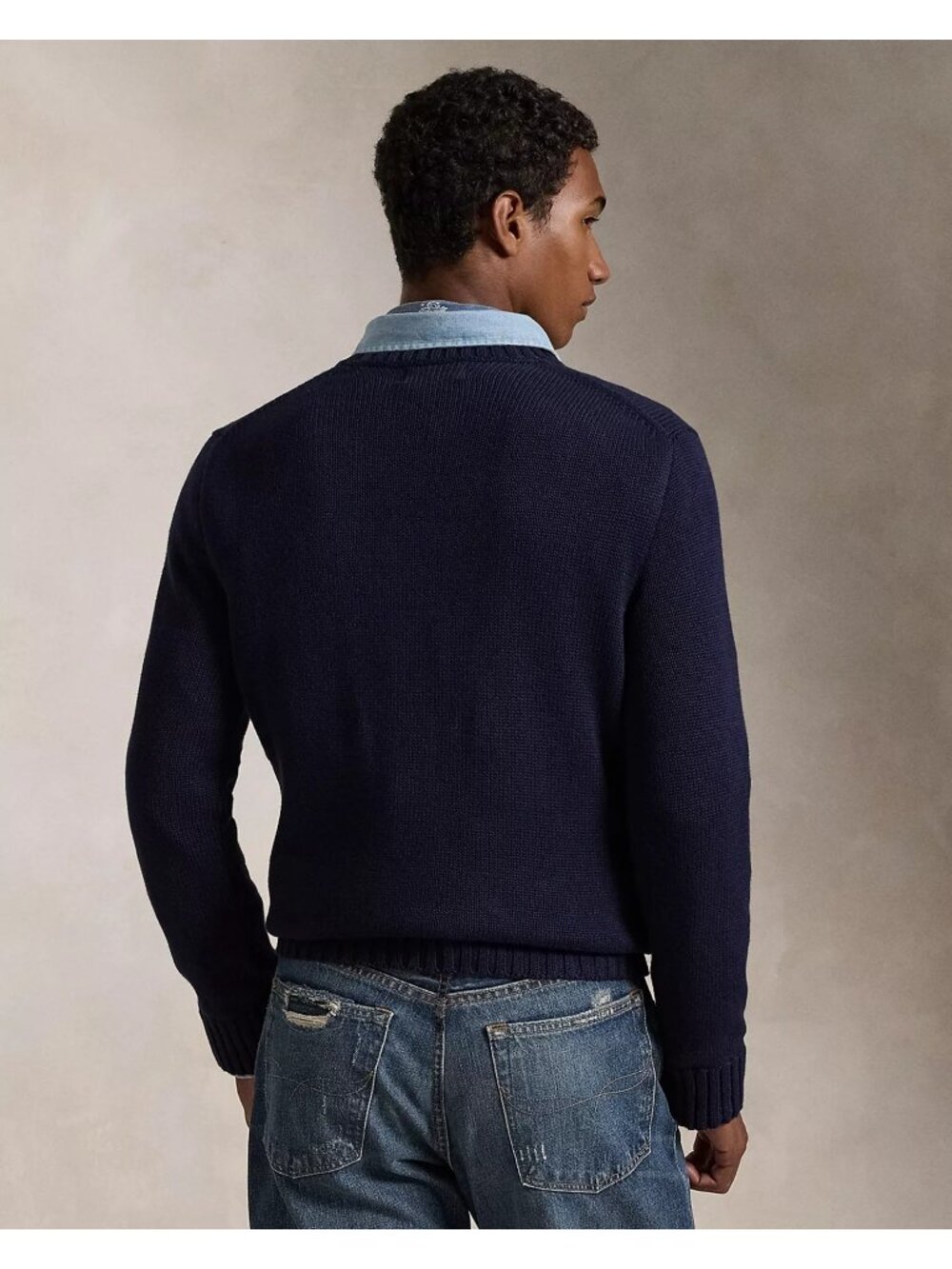 NWT Polo Ralph Lauren Cotton American Flag Regular Fit Crewneck Sweater Sz  XL - Picture 3 of 16